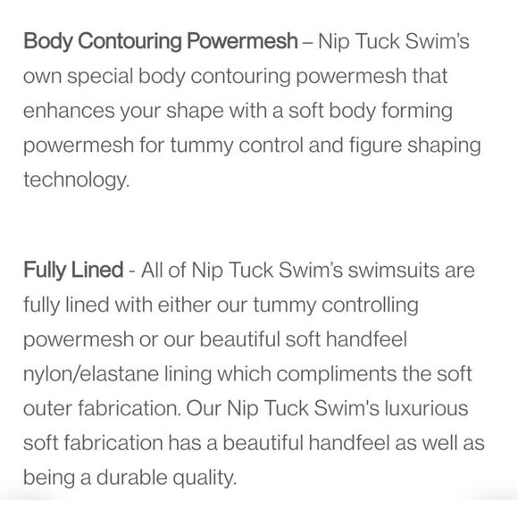 Niptuck Swim retro striped twist front tummy control ruched sides swimsuit - Picture 5 of 16